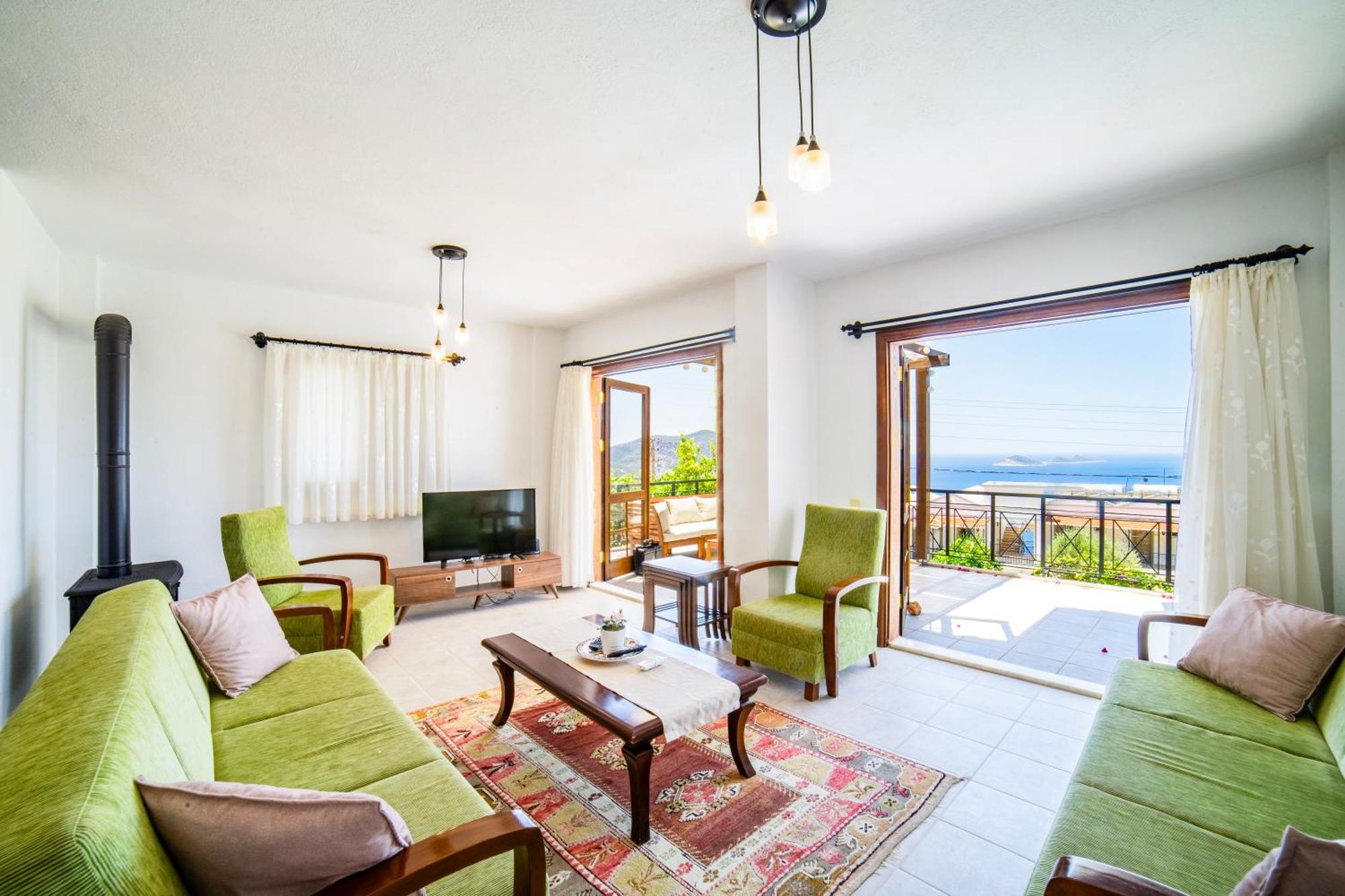 קס Villa Mira Kalkan -Close To City Center- מראה חיצוני תמונה