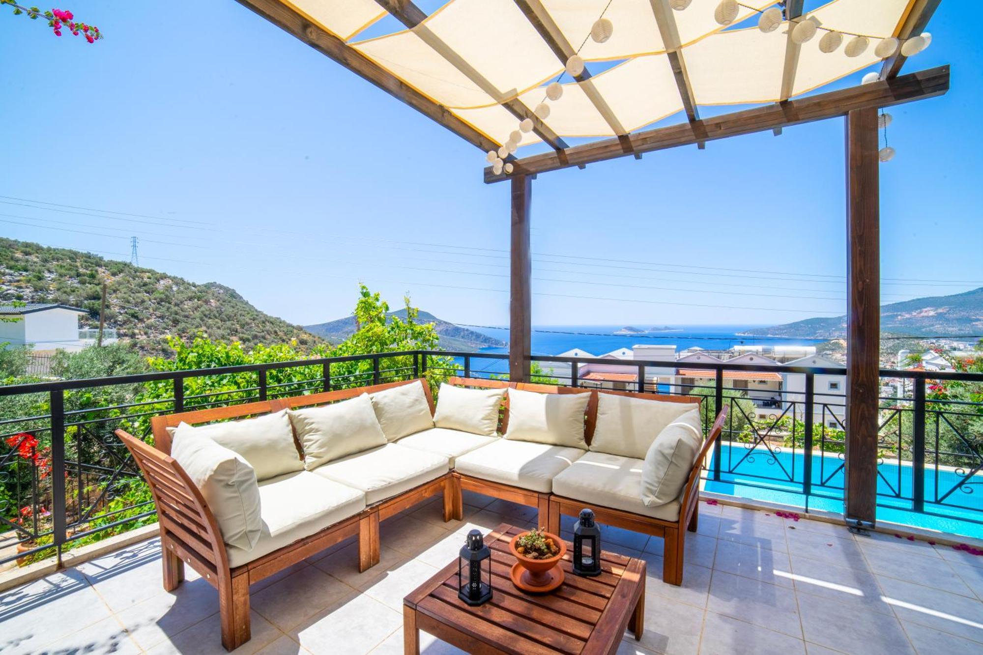 קס Villa Mira Kalkan -Close To City Center- מראה חיצוני תמונה
