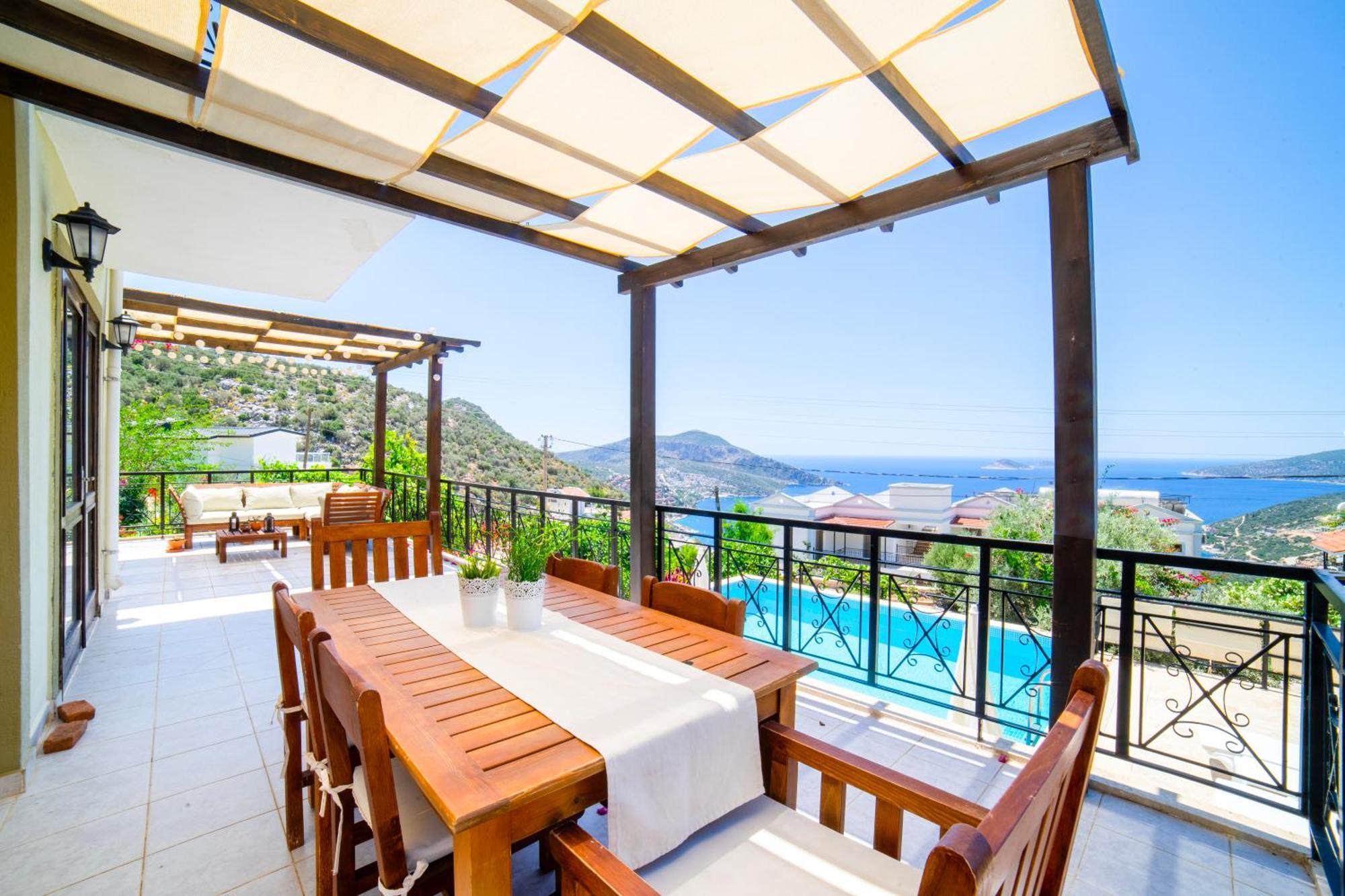 קס Villa Mira Kalkan -Close To City Center- מראה חיצוני תמונה