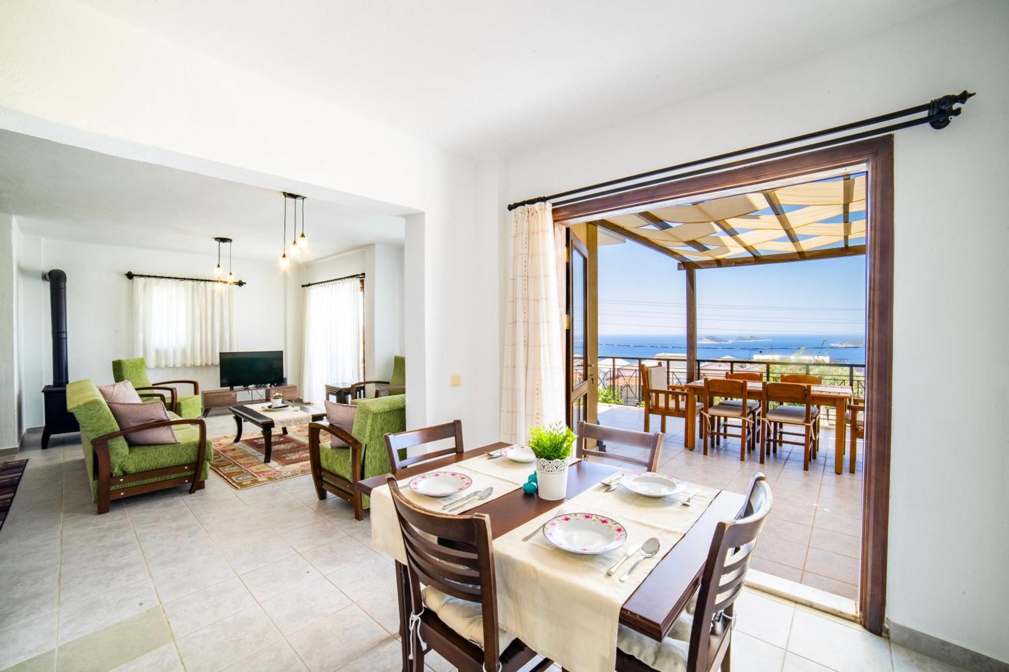 קס Villa Mira Kalkan -Close To City Center- מראה חיצוני תמונה